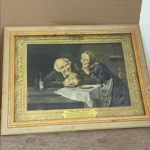 Tiara Twilight Glow Art with Gold and Blue Accents